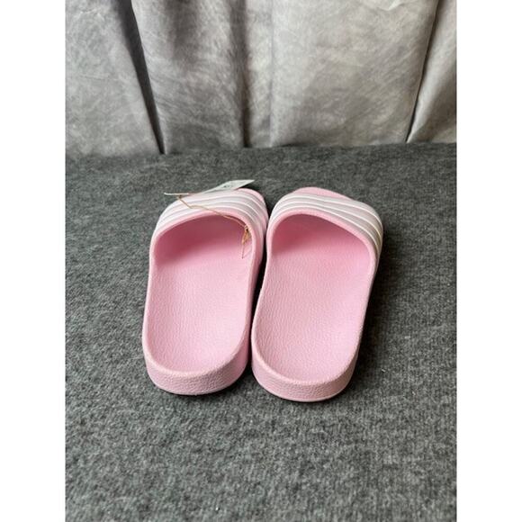 Adidas Adilette Aqua K Almost Pink Color Sandals Toddler Size 13K FY8072 NEW - Picture 2 of 7